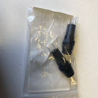 2X Geschlossener Sicherungshalter, 5 x 20 mm, Schlitz/Fingergrip,0