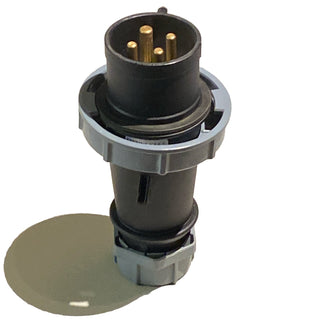 Mennekes 32A CEE-Stecker AM-TOP 295 | IP67 | 4-polig | NEU4