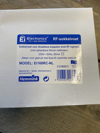 Ei Electronics Ei168RC-NL Funksockel Montagemodul Easi-fit 230V Funkmodul Neu OV0