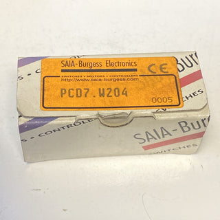 Saia Burgess PCD7.W204 Analog-Ausgangsmodul 4 Kanäle 0–20 mA – neu0