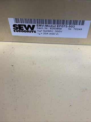 SEW EURODRIVE EMV-Modul EF 075-503 (08263868)3