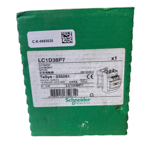 Leistungsschütz LC1D 3p, +1S+1Ö, 18.5 kW, 38 A, 400 V AC3, Spule 230 V AC Schnei1