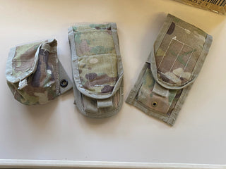 3x US ARMY Multicam OCP Molle II Pouch(es)11