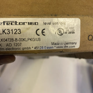 IFM LK3123 efector Füllstandsensor Level sensor0