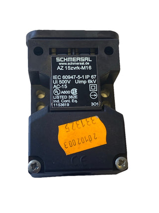 Schmersal Sicherheitsschalter AZ 15 ZVRK-M16 Positionsschalter IP67 NEU1
