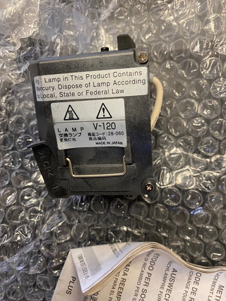 Original PLUS Projektorlampe V-1100z mit Modul 28-060 Originallampe UHP 120W2