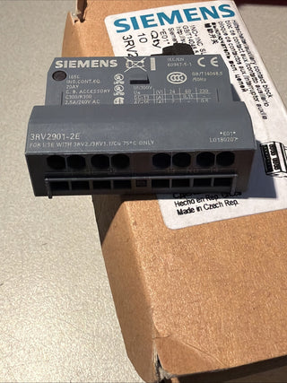 5x Siemens 3RV2901-2E Hilfsschalter Für 3RV3