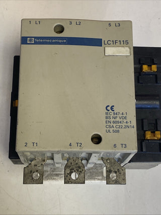 Schneider Electric TeSys Schütz LC1F115 (220V/230V AC) – Gebraucht2