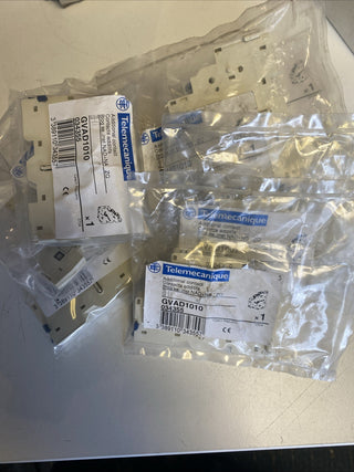 10x Schneider Electric / Telemecanique GVAD1010 Hilfsschalterblock – NEU & OVP3