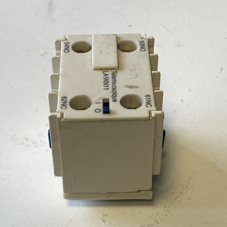 Telemecanique LA1KN11 Hilfsschalterblock 1S+1Ö für TeSys K Schütze – Gebraucht
