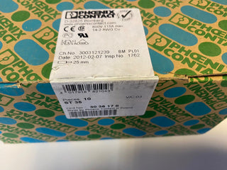 Phoenix Contact ST 35 3036178 Durchgangsklemme 35mm² – 35x neu & OVP3