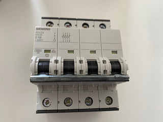 Siemens Sentron 5SY3416-7 Leitungsschutzschalter | C16 | 4-polig | NEU2