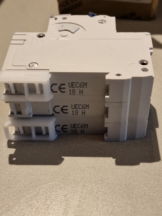 ABL SURSUM 3C6UM LS-Schalter C6A 3-polig 480Y/277VAC Miniature Circuit Breaker4