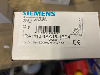Siemens 3RA1110-1AA15-1BB4 Starterkombination SIRIUS Direktstarter 1,1-1,6A NEU1