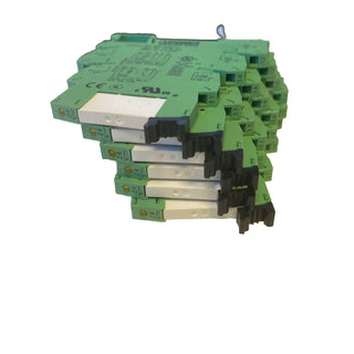 6x Phoenix Contact PLC-BSP-24DC/21 Relaissockel 29672193