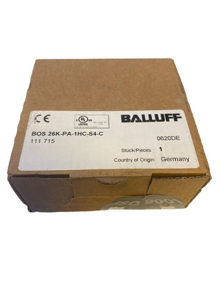 Balluff Balluff BOS 26K-PA-1HC-S4-C Sensor,opt.Taster,Stecker DC,pnp,sn=30-300mm1