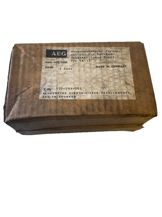 AEG VA11 Schwenkbar Frontantrieb Not-Aus-Schalter Enr. 910-591-081-00 Not-Halt I1