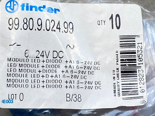 10 STÜCK 99.80.9.024.99 FINDER Sicherungsmodul2