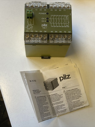 Pilz PZE7 Sicherheitsrelais PZE 7 24VDC 4W 6S 1Ö Nr.: 474050 Top5