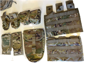 US Army Multicam Pouches set 9 Teilig Neuwertig !0