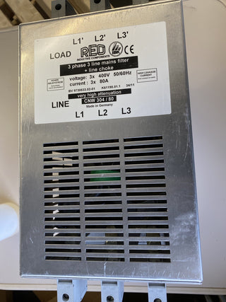 REO CNW 304/80 EMV-Kombifilter 3x400V 80A Netzdrossel | Top Zustand!0