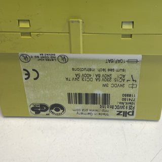 Pilz PZE 9 Sicherheitsrelais 774150 24VDC Kontakterweiterung | Gebraucht2