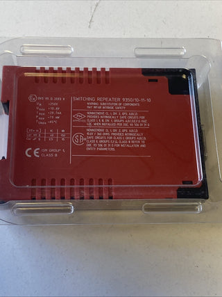 9350/10-11-10 STAHL Relais Umschaltung Repeater 9350101110 250V Neu1