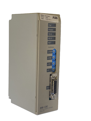 ABB 200-CIE COMMUNICATION INTERFACE Used3