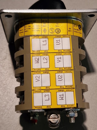 Elektra Tailfingen Lasttrennschalter Typ NN 16 (Schaltbild 6732)3