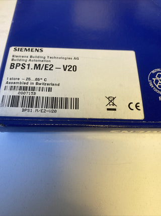 Siemens BPS1. M/E2-V20 Programmeinschub – Neu & Unbenutzt2