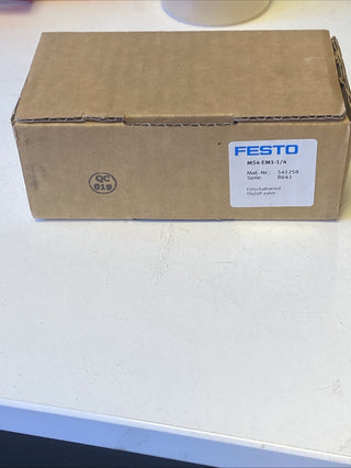 Festo MS4-EM1-1/4 541258 Einschaltventil / Absperrventil neu0