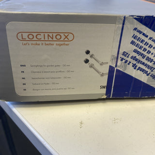 Locinox Torbandpaar SWING40-150 mit Feder, Achse 150mm,3