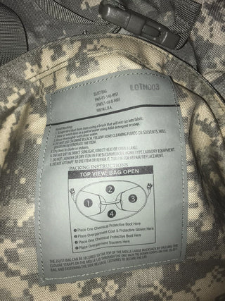 ACU Carry Bag /US Tasche Rucksack Nuclear AT-digital US ARMY Rucksack NEU!6