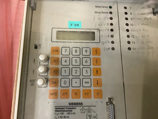 Siemens SIPROTEC 7UM5150-4CB01-0CA0/FF1
