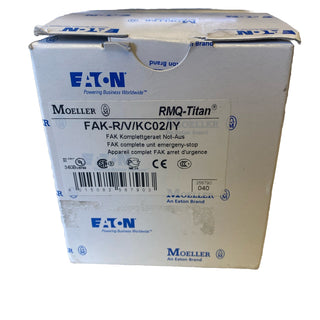 Eaton FAK-R/V/KC02/IY Fuß- und Grobhandtaster Not-Aus | NEU & OVP | 2567901
