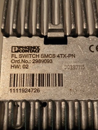 Phoenix Contact FL Switch SMCS 4TX-PN / 29890935