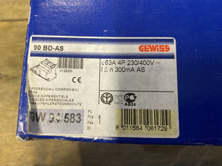 Gewiss FI Schutzschalterblock GW945831