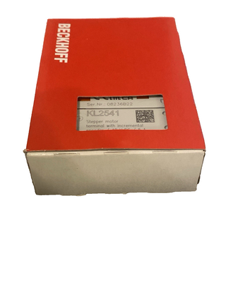 Beckhoff KL2541 | 1-Kanal-Schrittmotor-Busklemme 5A, 48V DC, m. Encoder – NEU & 