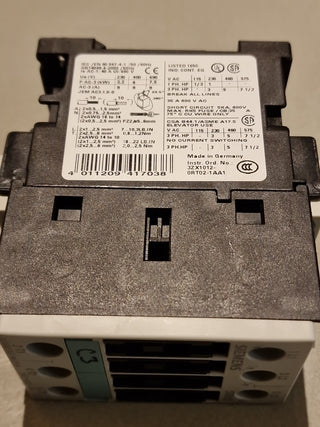 Siemens 3RT1023-1A..0 E05 + 3RT19626-1CD003