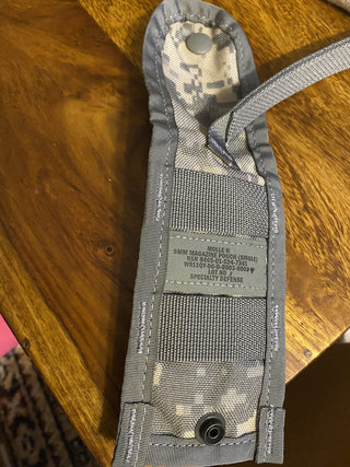 US Army MOLLE Einmagazin-Munitionsbeutel, 9mm, NSN 8465-01-524-73615