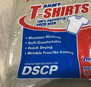 Hellbraunes 3er-Pack T-Shirt US Army Rundhalsausschnitt Feuchtigkeitsableitend3