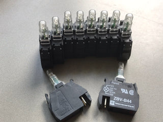 10X Telemecanique ZBV B44 LED- Modul0