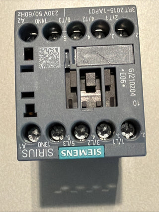 Siemens SIRIUS Leistungsschütz 3RT2015-1AP01 – Baugröße S00, 3kW, 230V AC6