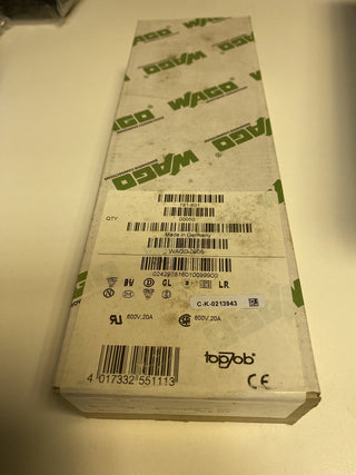 01406916 WAGO 781-601 DURCHGANGSKLEMME 4Q 50stück1