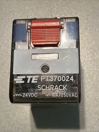 4xTE Connectivity PT370024 Miniatur-Leistungsrelais | 24V DC | 3 Wechsler | 10A1