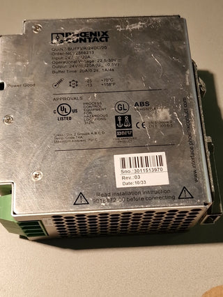 PHOENIX CONTACT 05-HG387624-PDA3