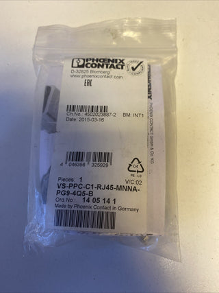 Phoenix Contact Sensor/ Aktor Datensteckverbinder VS-PPC-C1-RJ45-MNNA-PG9-8Q51