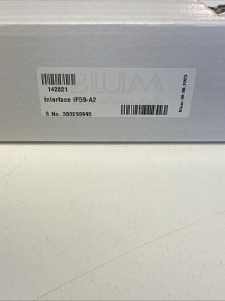 BLUM Interface IF59-A2 (142821) Neu & OVP Originalverpackt Messsystem CNC2