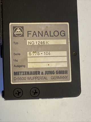 FANAL / Westinghouse FANALOG NG 1246K Netzgerät – 24V DC / 1,25A – Geprüft8