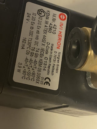 Norgren 2401103426002400 Elektropneumatisches Sitzventil, 3/2-Wege, G1/4, 24V DC9